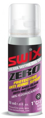 мазь SWIX N2 RACING ZERO SPRAY фторуглерод. антиоблед. для гон.лыж ZERO спрей 50мл